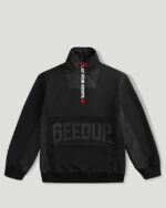 Geedup Core Logo Qtr Black Zip