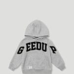 Geedup Team Logo Grey/Black Kids Tracksuit