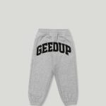 Geedup Team Logo Grey/Black Kids Tracksuit