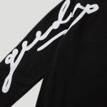 Geedup Script Logo Black Crewneck