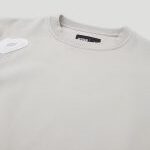 Geedup Grey Script Logo Crewneck