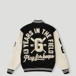 Geedup 13YR PFK Varsity Black/Cream Jacket