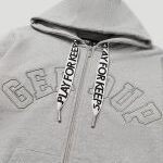 Geedup PFK Laced Grey Zip Jacket