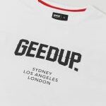 Geedup City White/Black T-Shirt