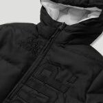 Geedup Core Logo Reversible Puffer Black/White Jacket