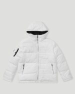 Geedup Core Logo Reversible Puffer Black/White Jacket