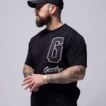 Geedup G Script Logo Black T-Shirt