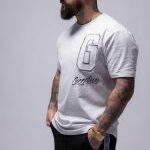 Geedup G Script Logo White T-Shirt