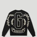 Geedup G/PFK Script Black Crewneck