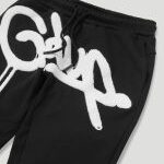 Geedup Handstyle Black/White Trackpants