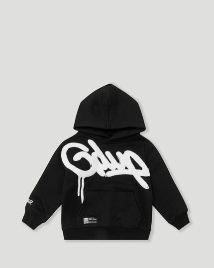 Geedup Handstyle Kids Black/White Tracksuit