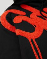 Geedup Hoodie Handstyle Black/Burnt Orange