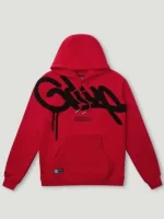Geedup Hoodie Handstyle Red & Black
