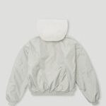 Geedup Hoodie Handstyle/Team Logo Bomber White / Grey