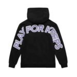 Geedup Hoodie Play For Keeps Hoody Black / Purple