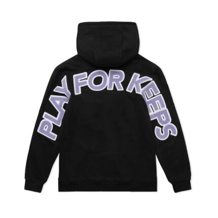 Geedup Hoodie Play For Keeps Hoody Black / Purple