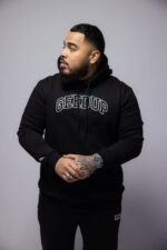 Geedup Hoodie Proud Team Logo Hoodie Black