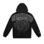 Geedup Hoodie Proud Team Logo Hoodie Black