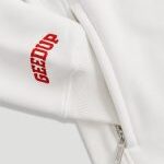 Geedup Hoodie Proud Team Logo White/Red
