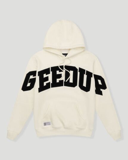 Geedup Hoodie Team Logo Buttercream/Black