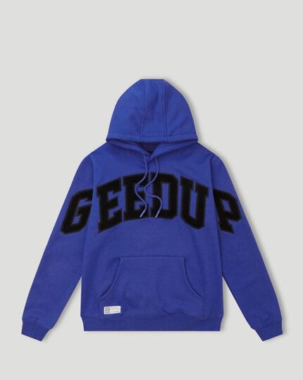 Geedup HoodieTeam Logo Royal Blue/Black