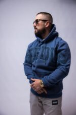 Geedup Hoody Team Logo Petrol Blue/Blue