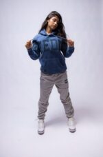 Geedup Hoody Team Logo Petrol Blue/Blue