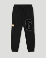 Geedup O/S G Black Trackpants