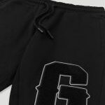 Geedup O/S G Black Trackpants