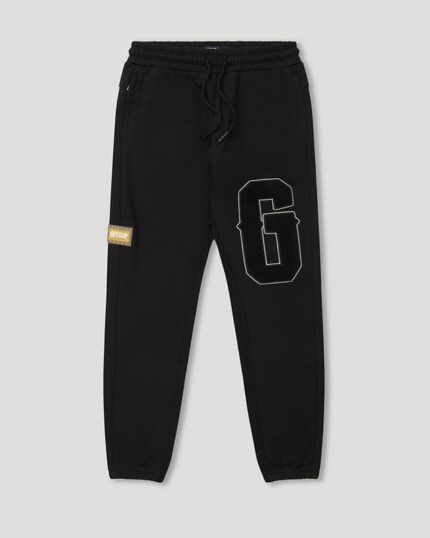 Geedup O/S G Black Trackpants