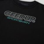 Geedup OS Sportsman 2.0 Crewneck Green Black/Aqua