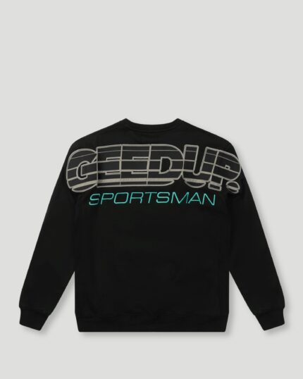 Geedup OS Sportsman 2.0 Crewneck Green Black/Aqua