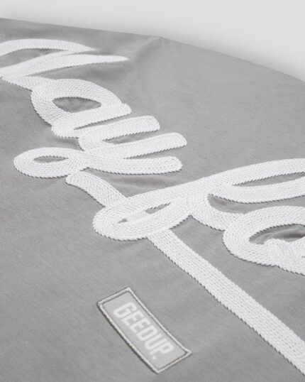 Geedup T-Shirt PFK Script Grey/White