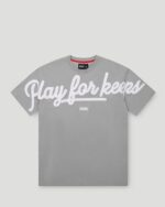 Geedup T-Shirt PFK Script Grey/White