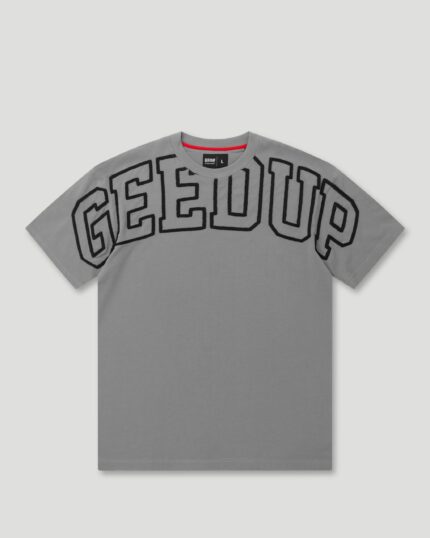 Geedup T-Shirt Team Logo Charcoal/Black