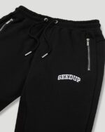 Geedup Team Black Logo Trackpants