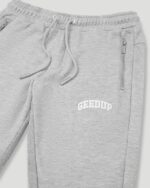 Geedup Team Logo Trackpants Marle Grey