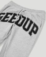 Geedup Team Logo Trackpants Marle/Black Grey