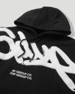 GeedupHoodie Handstyle Black/White