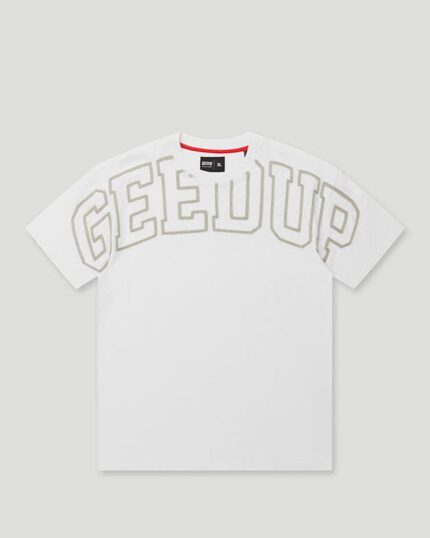 GeedupT-Shirt Team Logo White/Grey