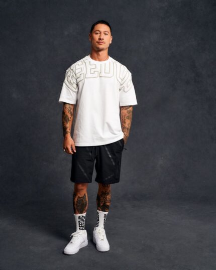GeedupT-Shirt Team Logo White/Grey