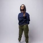 Geedup PFK Core Logo Embossed Navy Crewneck